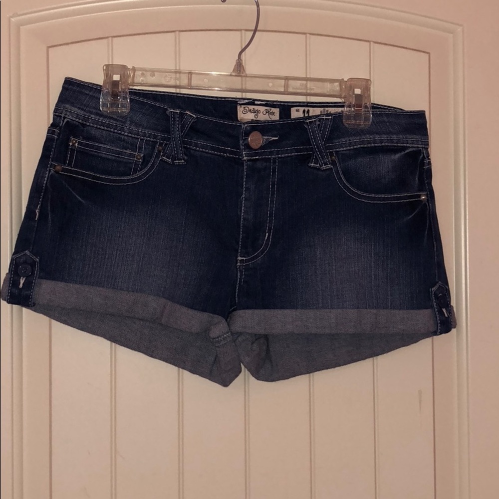 Indigo Rein Denim Shorts